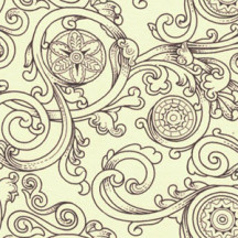Brown Swirl Print Italian Paper ~ Carta Varese Italy